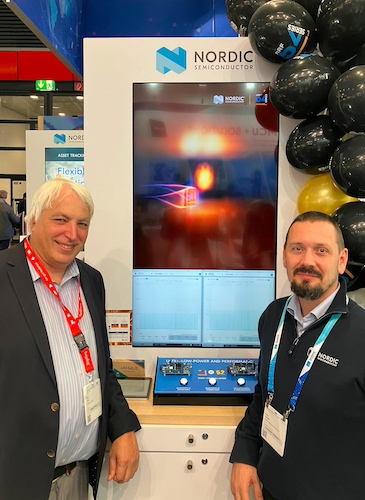 All About Circuits' Jeff Child and Nordic Semiconductor’s Pawel Kanafek 